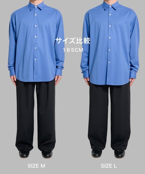 KANEMASA PHIL.(カネマサフィル)の「【KANEMASA PHIL.】46G Stripe Modest Shirt(シャツ/ブラウス・メンズ・ブラック/ホワイト/ブルー・L/M)」の11枚目の写真