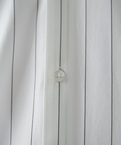 KANEMASA PHIL.(カネマサフィル)の「【KANEMASA PHIL.】46G Stripe Modest Shirt(シャツ/ブラウス・メンズ・ブラック/ホワイト/ブルー・L/M)」の20枚目の写真