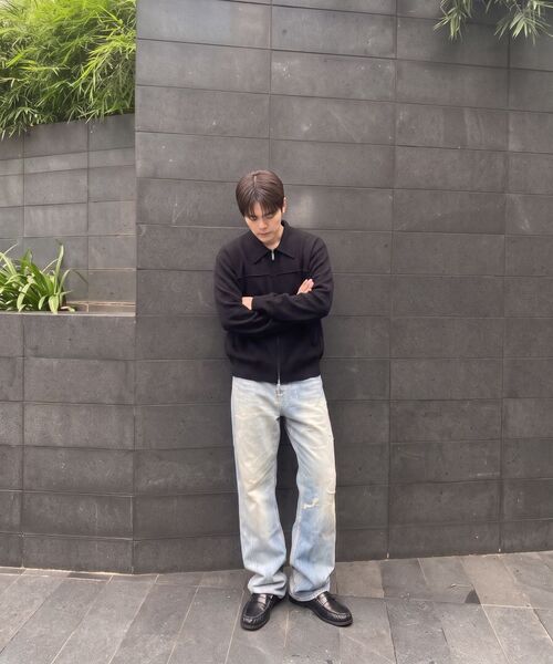 LETTERCOMO(レテルコモ)の「ヨークカラークロップウールニットジャケットブラック(その他アウター・レディース・ブラック・LARGE/MEDIUM)」の8枚目の写真