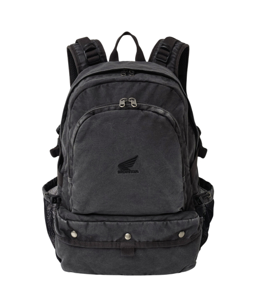 PHYPS MOTORCYCLE(フィップスモーターサイクル)の「Washed Field Backpack Charcoal(バックパック/リュック・レディース・その他・FREE)」の1枚目の写真