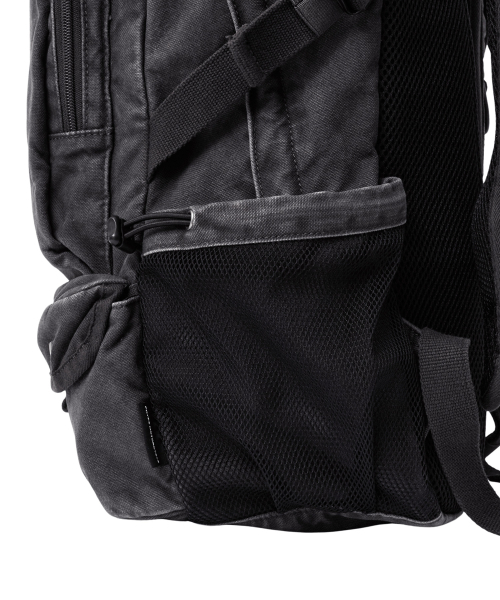 PHYPS MOTORCYCLE(フィップスモーターサイクル)の「Washed Field Backpack Charcoal(バックパック/リュック・レディース・その他・FREE)」の4枚目の写真