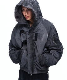 RSSC（アールエスエスシー）の「OVERDYED N-2B BOMBER JACKET - CHARCOAL（ブルゾン）」
