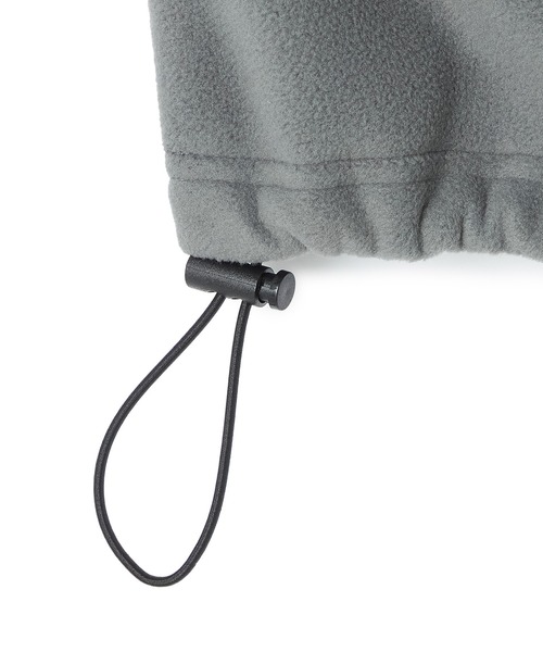 KANGOL SPORT（カンゴールスポーツ）の「【KANGOL SPORT】ドロストフリースジップアップジャケット/パーカー（ブルゾン・レディース・レッド/グレー/ブラック・LL/L/M）」の8枚目の写真