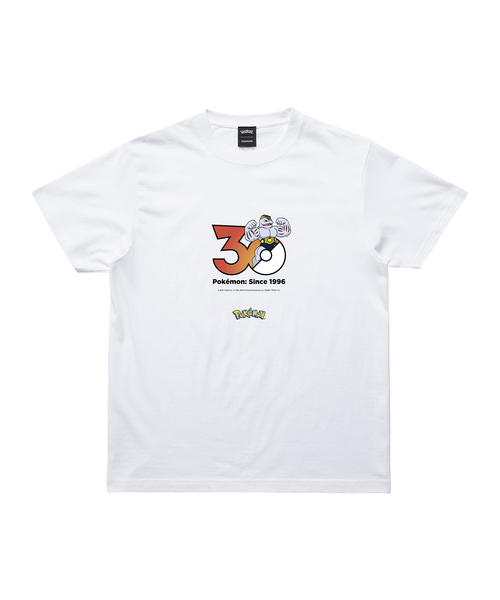 ZOZOSPOT(ゾゾスポット)の「Pokemon 30th Anniversary 1025 T-shirt 「ゴーリキー」(Tシャツ/カットソー・レディース・ホワイト・SMALL/MEDIUM/LARGE/X-LARGE/XX-LARGE/XXX-LARGE/100cm/110cm/120cm/130cm/140cm/150cm/160cm)」の1枚目の写真