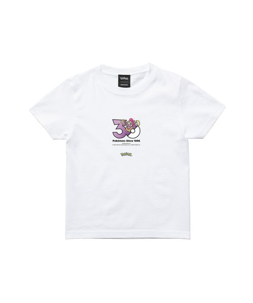 ZOZOSPOT(ゾゾスポット)の「Pokemon 30th Anniversary 1025 T-shirt 「フーパ(いましめられしフーパ)」(Tシャツ/カットソー・レディース・ホワイト・SMALL/MEDIUM/LARGE/X-LARGE/XX-LARGE/XXX-LARGE/100cm/110cm/120cm/130cm/140cm/150cm/160cm)」の2枚目の写真