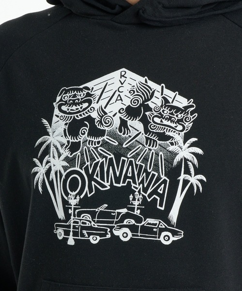 RVCA(ルーカ)の「RVCA メンズ OKINAWA LION DOG HD パーカー 【2026年秋冬モデル】/ルーカプルオーバーフーディー(パーカー・メンズ・ブラック/ヘザーグレー・X-LARGE/LARGE/MEDIUM)」の5枚目の写真