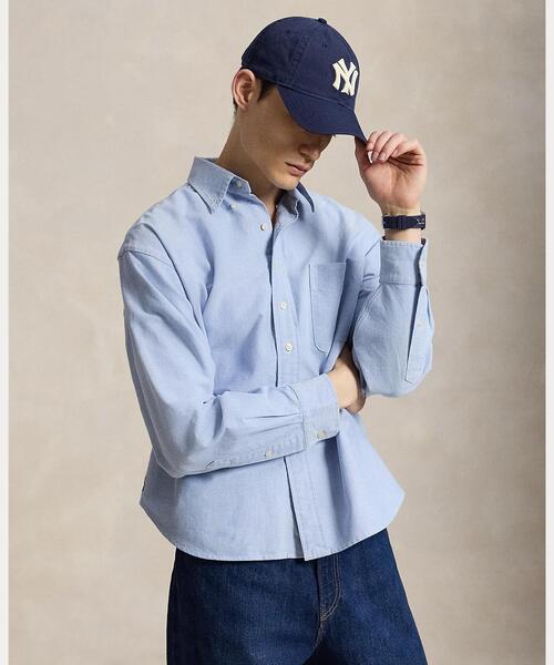 オックスフォード ビッグ シャツ（シャツ/ブラウス）｜POLO RALPH