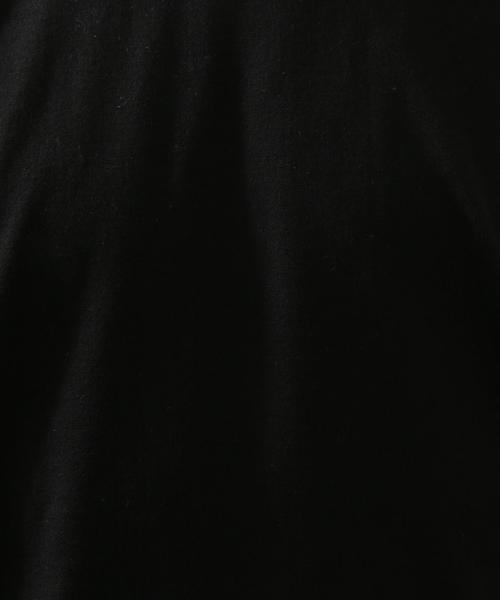 BEAUTY&YOUTH UNITED ARROWS（ビューティーアンドユースユナイテッドアローズ）の「BY ∴ ニットカラー フォルム カットソー◆（Tシャツ/カットソー・メンズ・ブラック/オリーブ/ネイビー・MEDIUM/LARGE/SMALL/X-LARGE）」の8枚目の写真