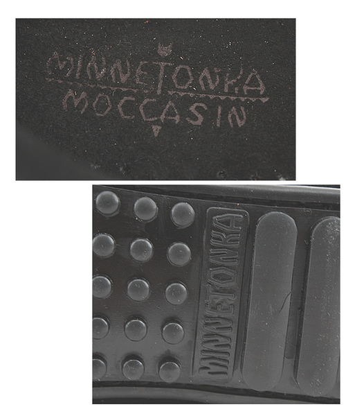 Minnetonka（ミネトンカ）の「BY MINNETONKA スウェードモカシン　ミネトンカ ¨◆（モカシン/デッキシューズ・レディース・ブラック/ベージュ/ライトブルー/ライトグレー/ブラウン/グレー/ターコイズブルー/ライトピンク/ダークブラウン/オリーブ/ナチュラル/ネイビー/ワインレッド/その他1/その他2・6/7/8/5）」の16枚目の写真