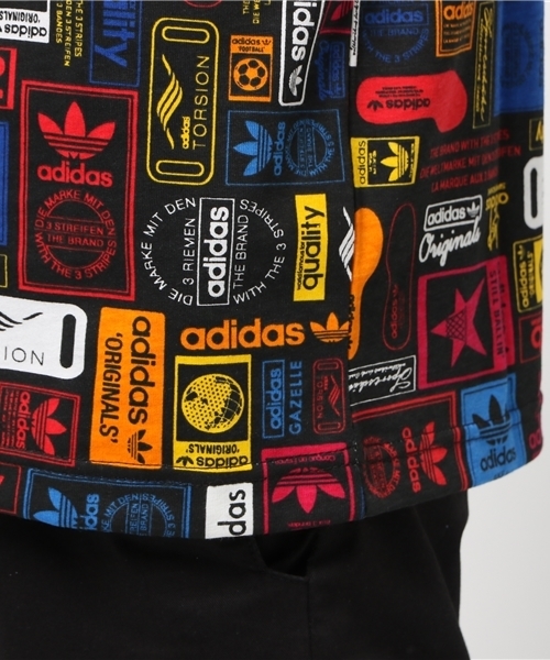 adidas（アディダス）の「オリジナルス Tシャツ[STREET GRAPHIC TEE MULTI]（Tシャツ/カットソー・メンズ・ブラック・SMALL/LARGE/X-LARGE/XX-LARGE/XXX-LARGE/X-SMALL/MEDIUM）」の7枚目の写真