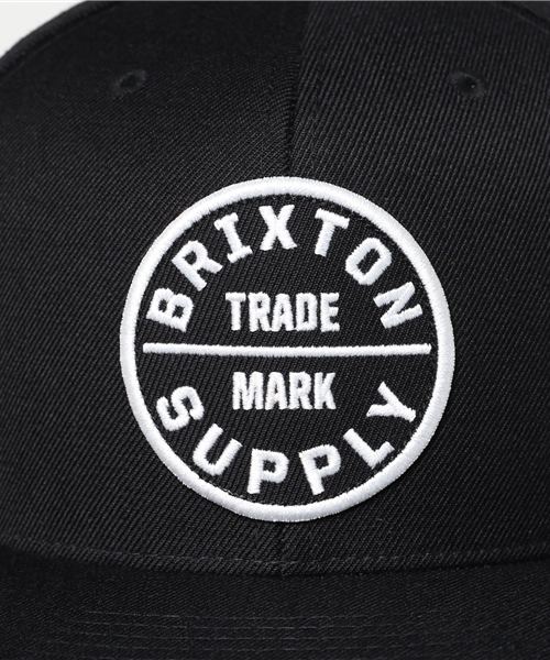 BRIXTON(ブリクストン)の「BRIXTON SNAPBACK CAP OATH III BLACK(キャップ・メンズ・ブラック・FREE)」の7枚目の写真
