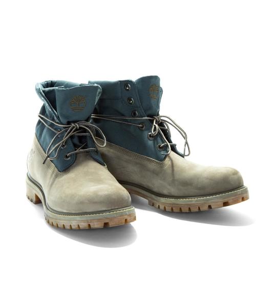 Timberland（ティンバーランド）の「＜Timberland＞ Roll top BT/ブーツ（ブーツ・メンズ・グレー/オリーブ・9/7h/8/9h）」の4枚目の写真