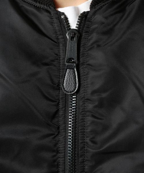 AVIREX（アヴィレックス）の「＜AVIREX＞ MA-1/ブルゾン◆（MA-1・メンズ・ブラック/オリーブ・LARGE/MEDIUM）」の12枚目の写真