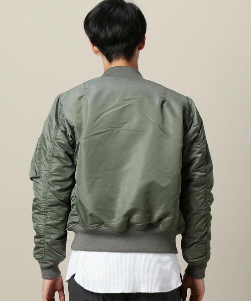 AVIREX（アヴィレックス）の「＜AVIREX＞ MA-1/ブルゾン◆（MA-1・メンズ・ブラック/オリーブ・LARGE/MEDIUM）」の15枚目の写真
