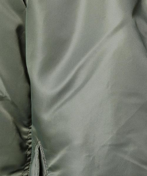 AVIREX（アヴィレックス）の「＜AVIREX＞ MA-1/ブルゾン◆（MA-1・メンズ・ブラック/オリーブ・LARGE/MEDIUM）」の9枚目の写真