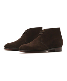 CROCKETT＆JONES: 『CHERTSEY』 スエード チャッカブーツ