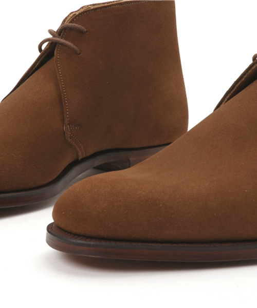 CROCKETT&JONES(クロケットアンドジョーンズ)の「CROCKETT&JONES: 『CHERTSEY』 スエード チャッカブーツ(ブーツ・メンズ・ブラウン/キャメル・7.5/9/7/8.5/6.5)」の6枚目の写真