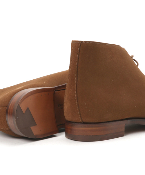 CROCKETT&JONES(クロケットアンドジョーンズ)の「CROCKETT&JONES: 『CHERTSEY』 スエード チャッカブーツ(ブーツ・メンズ・ブラウン/キャメル・7.5/9/7/8.5/6.5)」の8枚目の写真