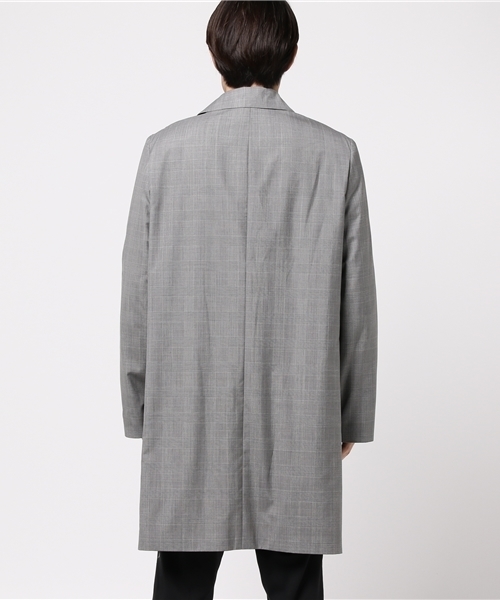 TONELLO（トネッロ）の「TONELLO グレンチェックステンカラーコート 