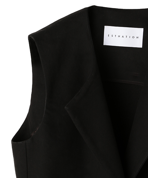 ESTNATION（エストネーション）の「ESTNATION ジレ（ベスト）」 - WEAR
