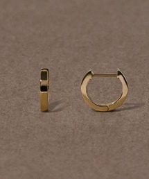 JUPITER | gold straight hoopピアス(ピアス（両耳用）)