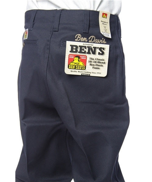 BEAMS(ビームス)の「BEN DAVIS / ベンズワークパンツ(チノパンツ・メンズ・カーキ/ネイビー・29/30/31/32)」の6枚目の写真