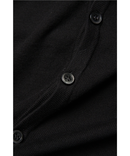 NANO universe(ナノユニバース)の「CACニット L/S カーディガン(カーディガン/ボレロ・メンズ・ベージュ/レッド/トップグレー/ブラック・MEDIUM/LARGE)」の9枚目の写真