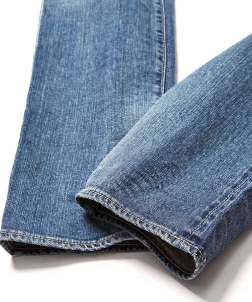 HYSTERIC GLAMOUR(ヒステリックグラマー)の「BS加工Sデニムスリムパンツ(デニムパンツ・メンズ・インディゴブルー・28inch/30inch/32inch/34inch)」の5枚目の写真