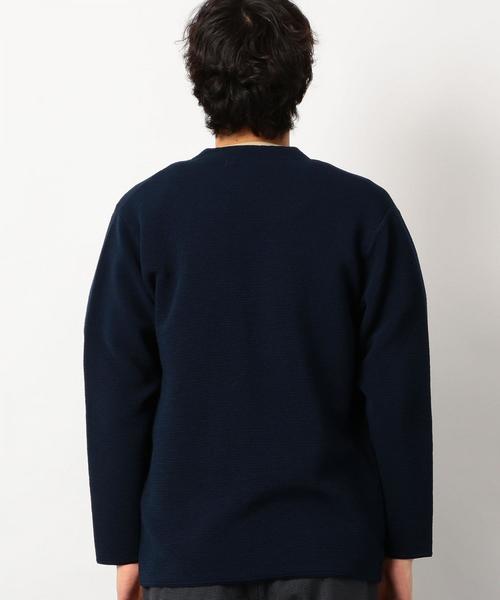 green label relaxing(グリーンレーベルリラクシング)の「CM リップル イージーカーディガン ◆(カーディガン/ボレロ・メンズ・ベージュ/ネイビー/グレー・S/M/L)」の10枚目の写真