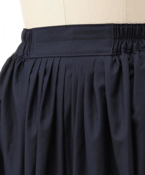 Drawer（ドゥロワー）の「Drawer コットン ギャザー ロングスカート