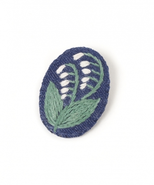 studio CLIP（スタディオクリップ）の「ネパール お花刺繍ブローチ（ブローチ/コサージュ・レディース・その他1/その他2/その他3/その他4・FREE）」の4枚目の写真