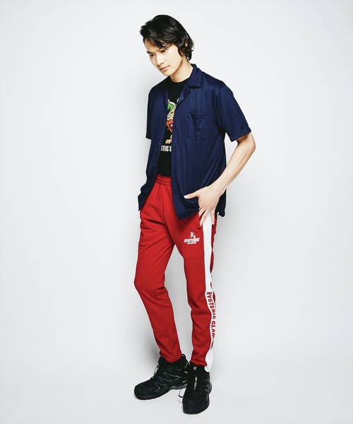 HYSTERIC GLAMOUR（ヒステリックグラマー）の「LINE GIRLプリントスウェットパンツ（その他パンツ・メンズ・レッド/ブルー/ブラック・MEDIUM/SMALL）」の8枚目の写真