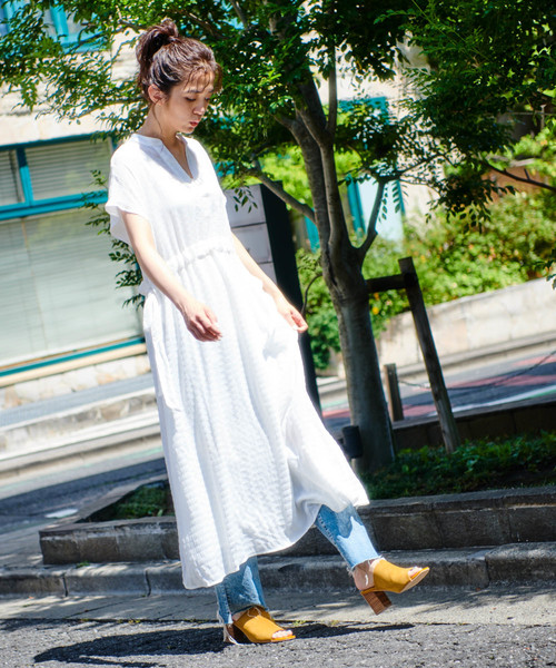 CIAOPANIC（チャオパニック）の「スキッパーワンピース（ワンピース・レディース・ブラック/イエロー/ホワイト・FREE）」の13枚目の写真