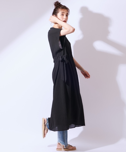 CIAOPANIC（チャオパニック）の「スキッパーワンピース（ワンピース・レディース・ブラック/イエロー/ホワイト・FREE）」の18枚目の写真