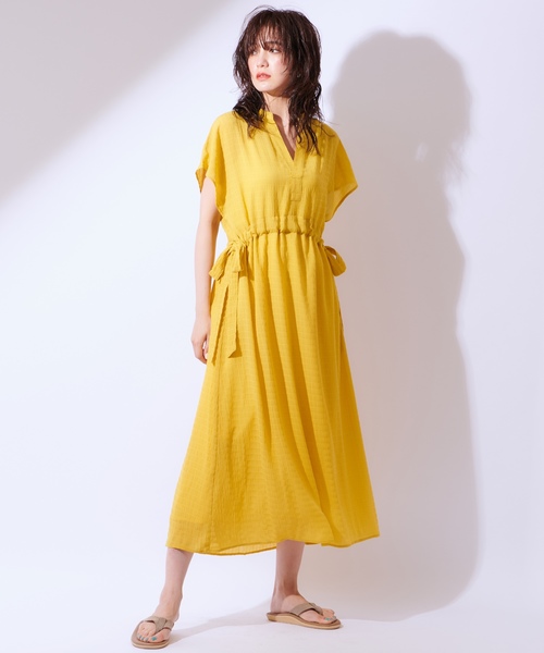 CIAOPANIC（チャオパニック）の「スキッパーワンピース（ワンピース・レディース・ブラック/イエロー/ホワイト・FREE）」の20枚目の写真