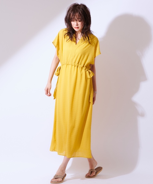 CIAOPANIC（チャオパニック）の「スキッパーワンピース（ワンピース・レディース・ブラック/イエロー/ホワイト・FREE）」の21枚目の写真