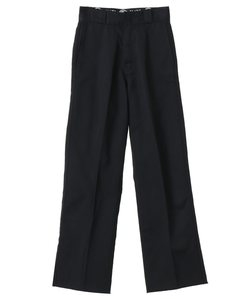CLANE（クラネ）の「CLANE×Dickies HIGTH WEIST PANTS（チノパンツ・レディース・ホワイト/ベージュ/ブルー/ブラック・2/1/0）」の3枚目の写真