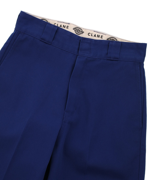 CLANE（クラネ）の「CLANE×Dickies HIGTH WEIST PANTS（チノパンツ・レディース・ホワイト/ベージュ/ブルー/ブラック・2/1/0）」の7枚目の写真