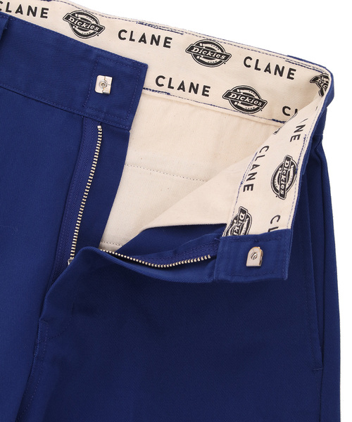 CLANE（クラネ）の「CLANE×Dickies HIGTH WEIST PANTS（チノパンツ・レディース・ホワイト/ベージュ/ブルー/ブラック・2/1/0）」の8枚目の写真