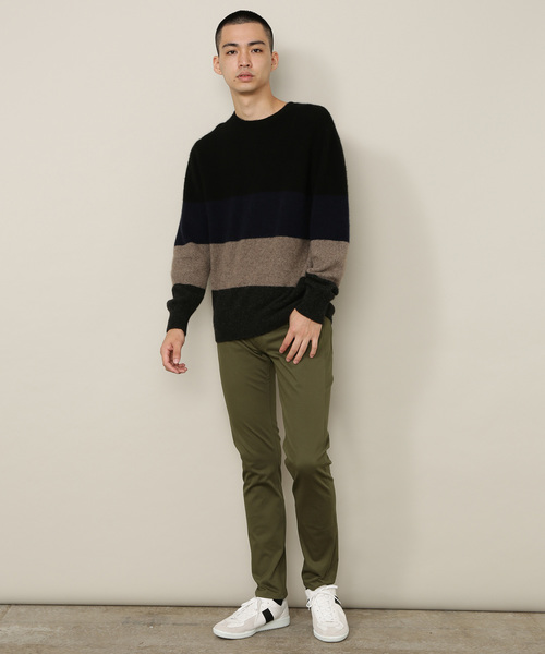 ADAM ET ROPE'（アダムエロペ）の「テックストレッチスキニーパンツ（その他パンツ・メンズ・チャコールグレー/ブラック/ベージュ/グリーン系その他・S/M/L）」の8枚目の写真