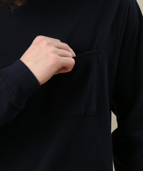 JUNRED（ジュンレッド）の「ＵＳＡコットンクルーロンＴ（Tシャツ/カットソー・メンズ・ホワイト/ブラック/ネイビー/カーキ/ピンク・LL/M/L）」の15枚目の写真