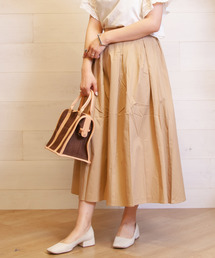 BID / Box Cotton Long Skirt