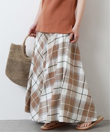 テレデラン40リネンスカート◆