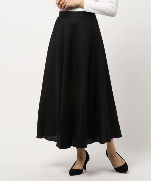 ロロピアーナ リネンスカート 40 ロロピアーナ リネンスカート 40