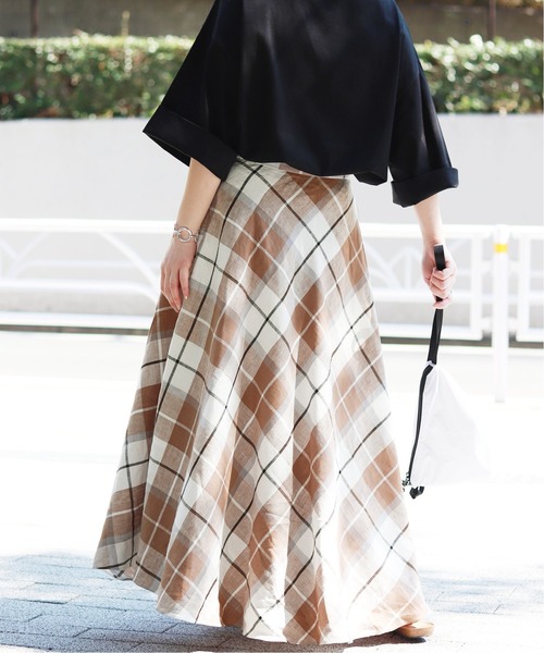 ロロピアーナ　リネンスカート　40 セール】テレデラン40リネンスカート◇（スカート）｜JOURNAL STANDARD