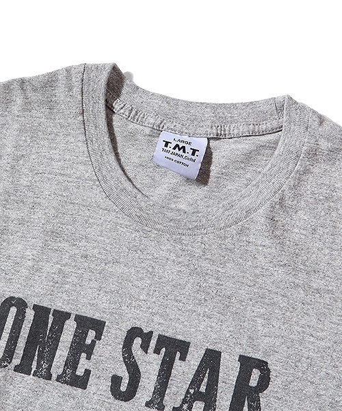 TMT(ティーエムティー)の「【映画「LDK」横浜流星さん着用】 S/SL 19/1 RAFI JERSEY(LONE STAR)(Tシャツ/カットソー・メンズ・ブラック/オフホワイト/トップグレー/バーガンディー・MEDIUM/LARGE/X-SMALL/SMALL/X-LARGE)」の8枚目の写真