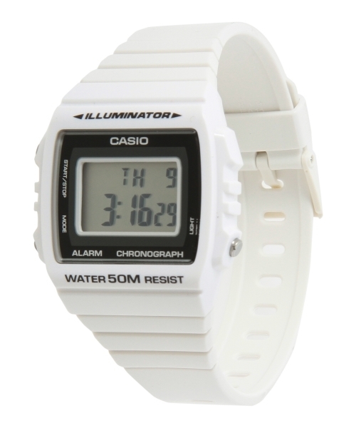 Another Edition（アナザーエディション）の「CASIO WH215（アナログ腕時計・レディース・ホワイト/ダークグレー/ピンク・フリー）」の2枚目の写真