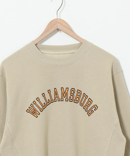 coen（コーエン）の「USAコットンミックスカレッジプリントスウェットクルーネック（トレーナー）（スウェット・メンズ・ブラウン/ダークグリーン/ベージュ・SMALL/X-LARGE/MEDIUM/LARGE）」の8枚目の写真