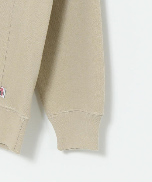 coen（コーエン）の「USAコットンミックスカレッジプリントスウェットクルーネック（トレーナー）（スウェット・メンズ・ブラウン/ダークグリーン/ベージュ・SMALL/X-LARGE/MEDIUM/LARGE）」の7枚目の写真