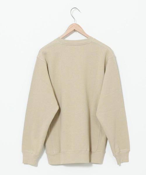 coen（コーエン）の「USAコットンミックスカレッジプリントスウェットクルーネック（トレーナー）（スウェット・メンズ・ブラウン/ダークグリーン/ベージュ・SMALL/X-LARGE/MEDIUM/LARGE）」の4枚目の写真